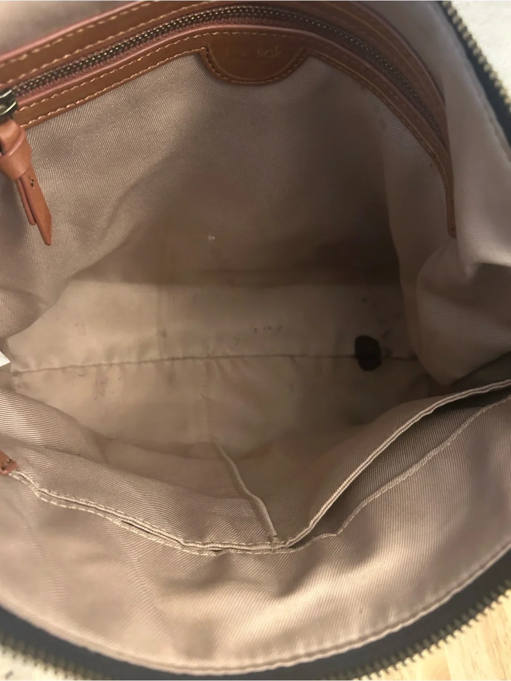 The Sak Collective Keira Leather Hobo Bag.